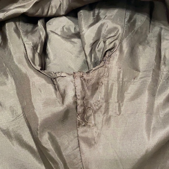 Vintage 70s Leather Tailored Belted Trenchcoat - Picture 8 of 16